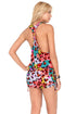 Luli Fama Salty Skin T-Back Mini Dress
